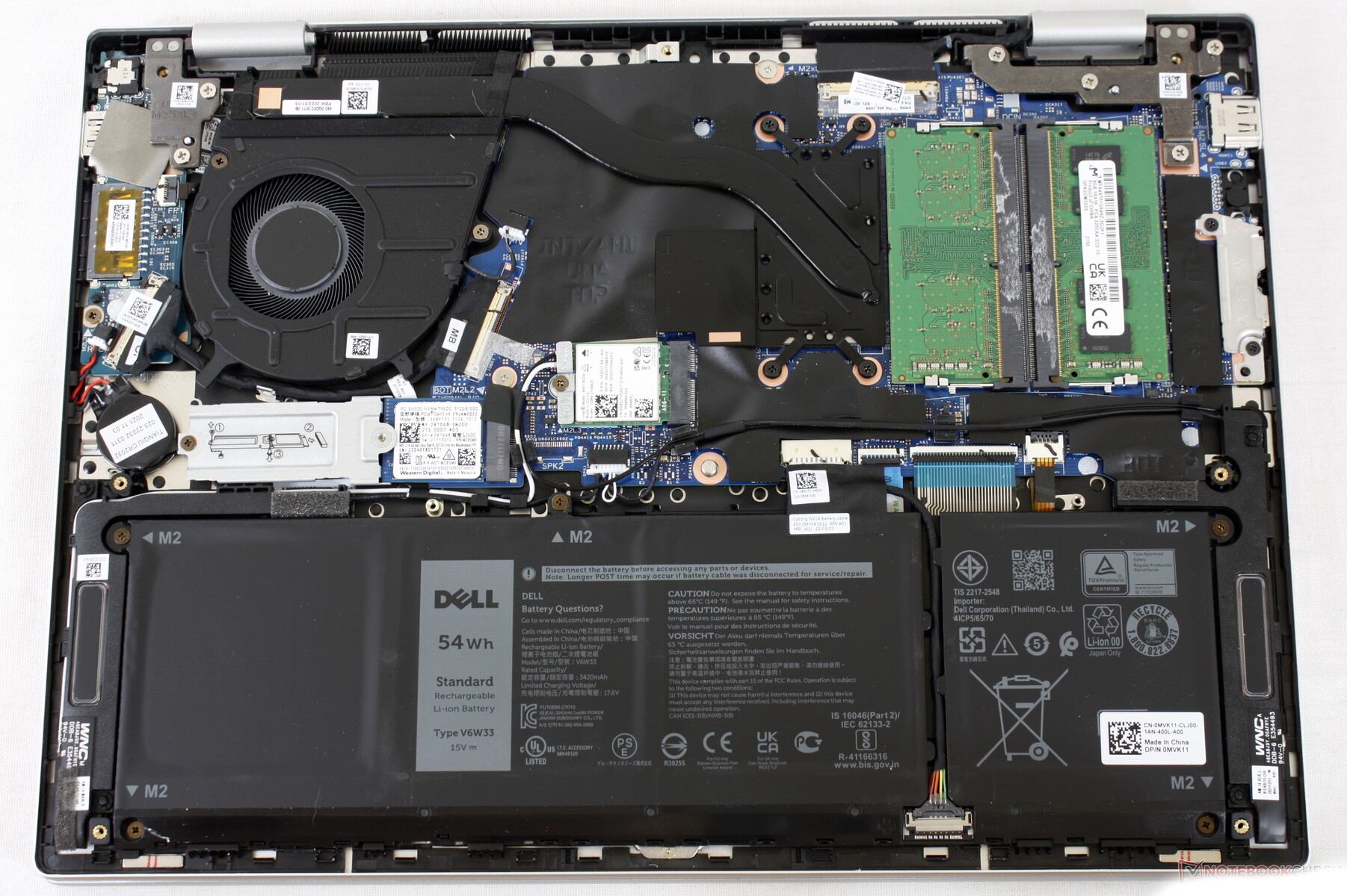 How to replace and fix DELL Inspiron 7420 7425 30pin 0.5mm LED 0NDK3F 450.0QD09.0002 LCD Cable (Dell Inspiron 14 7420 2-in-1)